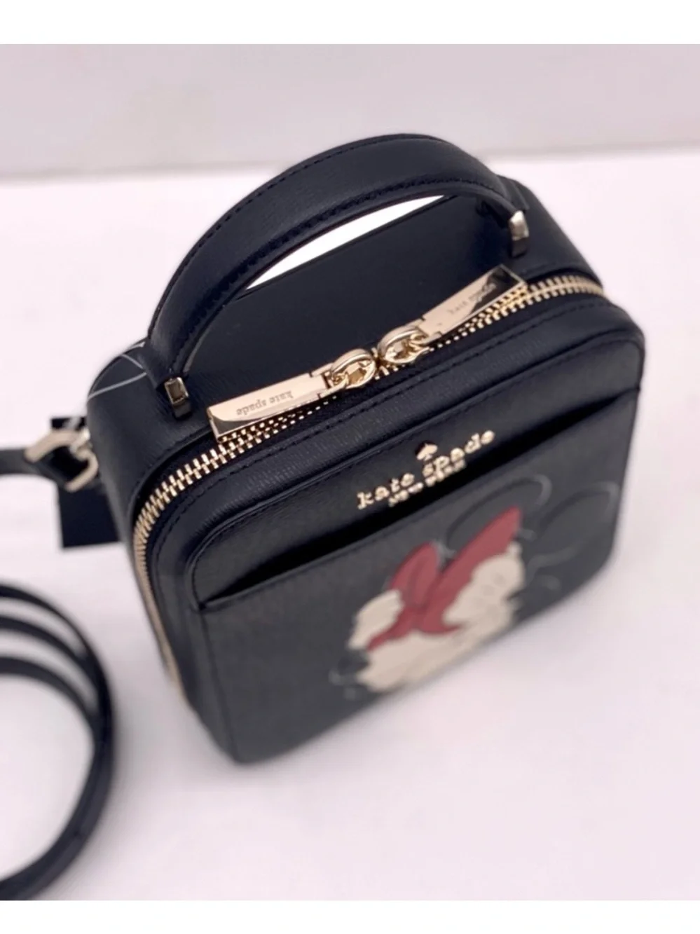Kate Spade Disney X Kate Spade New York Minnie Mouse Daisy Vanity Crossbody Bag